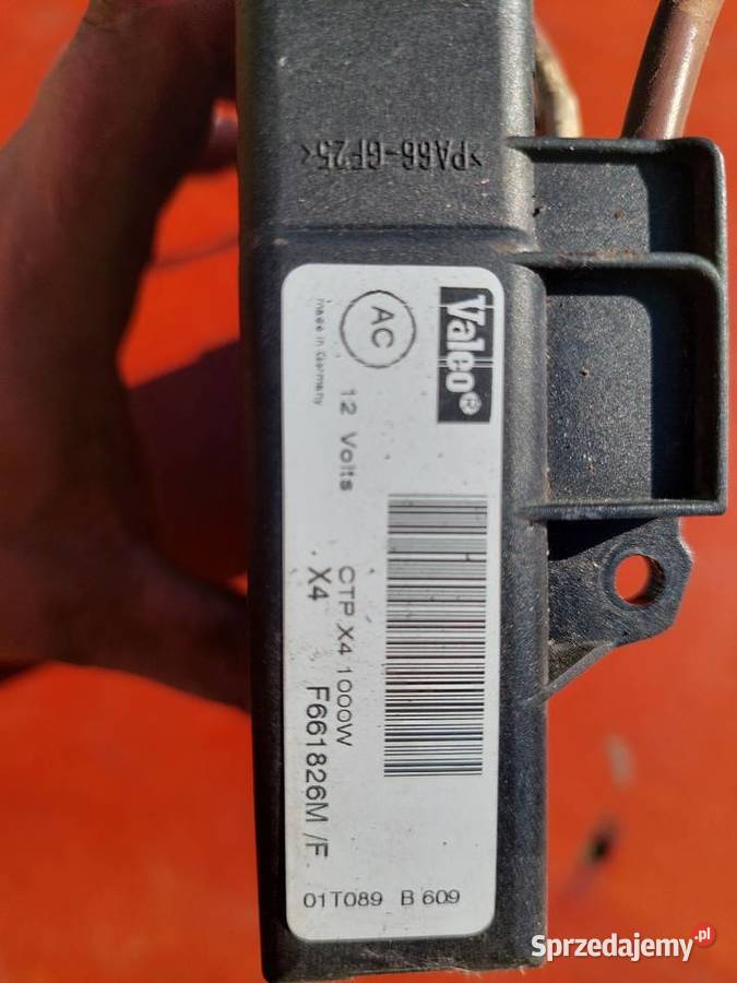 Nagrzewnica elektryczna grzałka Citroen C5 I małopolskie Przyborów