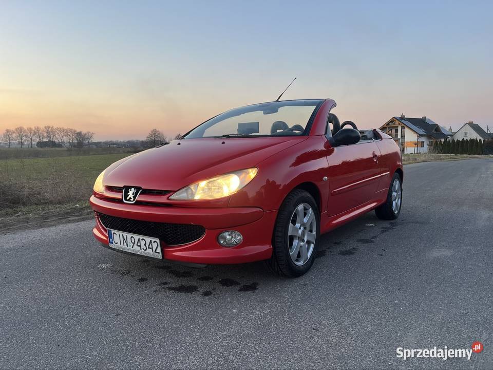Peugeot 206 cc Kabriolet manualna Inowrocław sprzedam