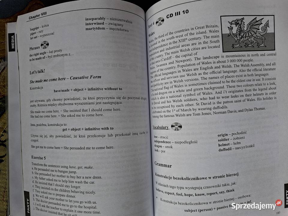 English Samouczek języka angielskiego3 CD Kraków