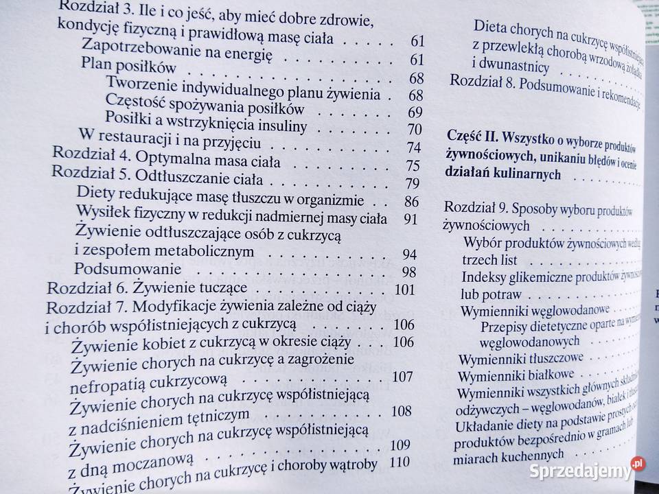 Żywienie w cukrzycy dieta książki PZWL Warszawa