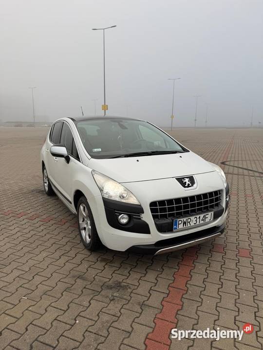 Peugeot 3008 biała perła zadbany świeżo serwisie