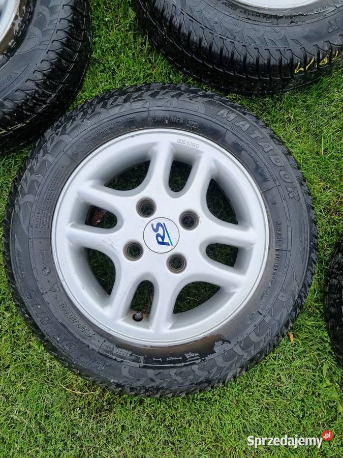Felgi aluminiowe 13 z oponami Ford Tomaszowice sprzedam