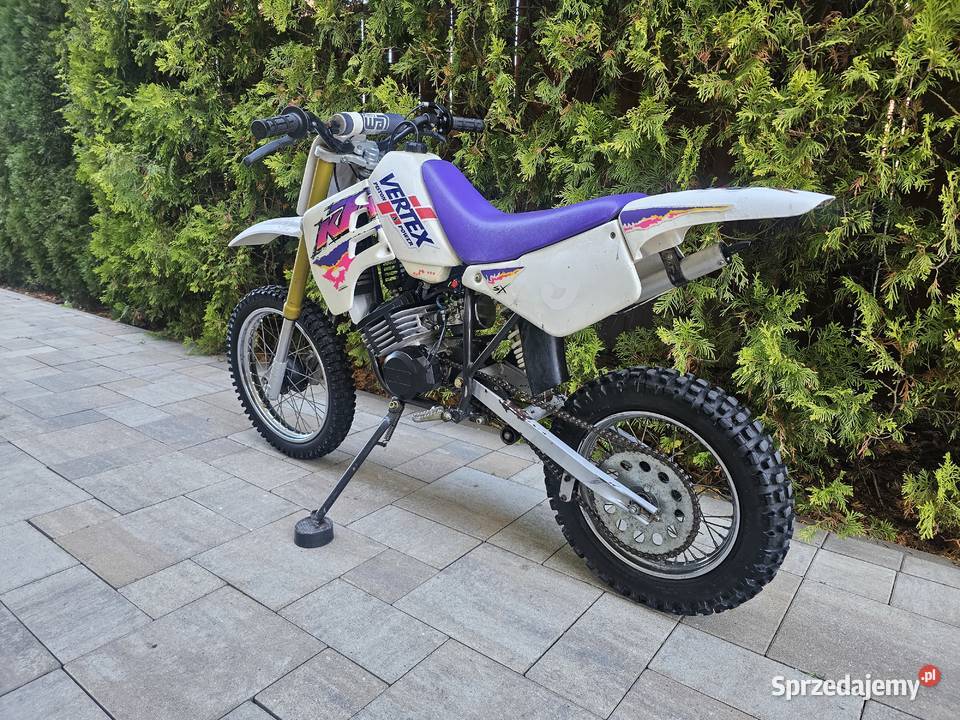 Cross Rieju 712 lat KTM Cross 65ccm pitbike biały