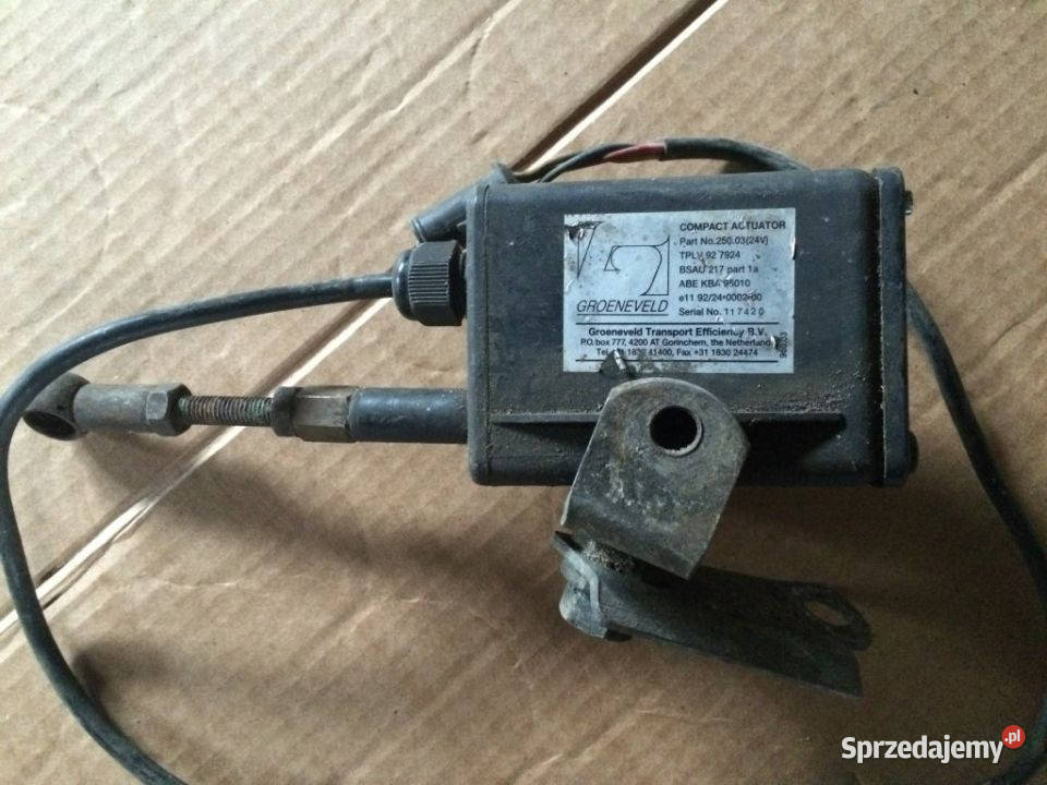 Ogranicznik Compact Actuator Groeneveld 25003 Maszewo