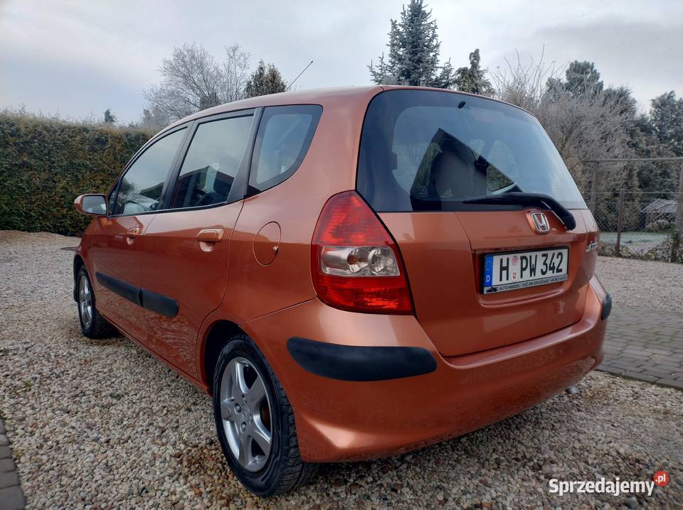 Honda Jazz 13 Automat Klimatronik Opłacony z Rok produkcji 2007 Grudziądz