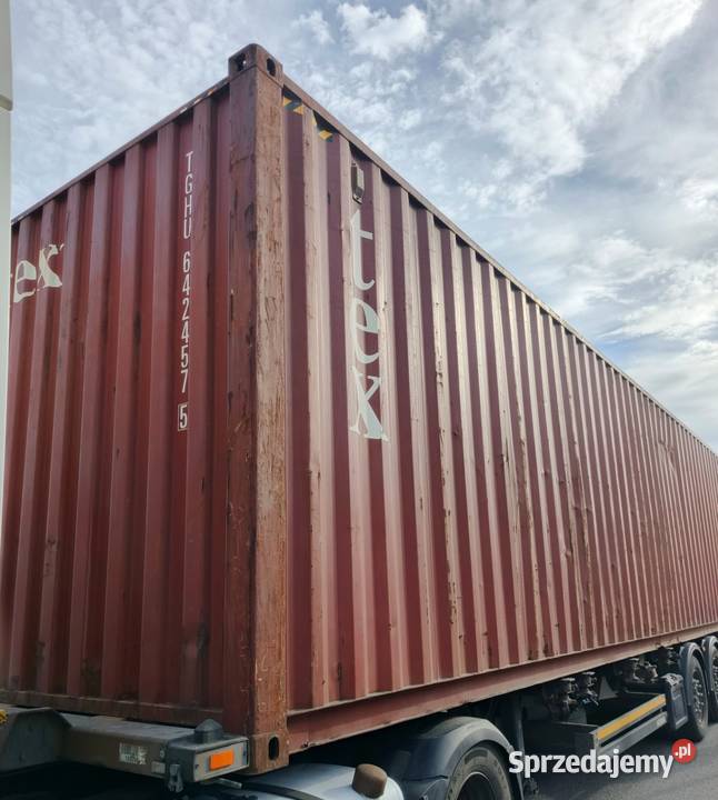 12m 40HC Kontener morski mazowieckie
