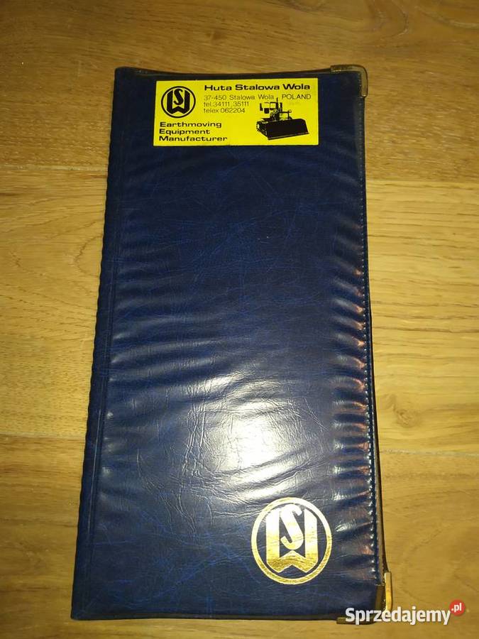 Wizytownik na wizytówki organizer HSW SW Huta Stalowa Wola