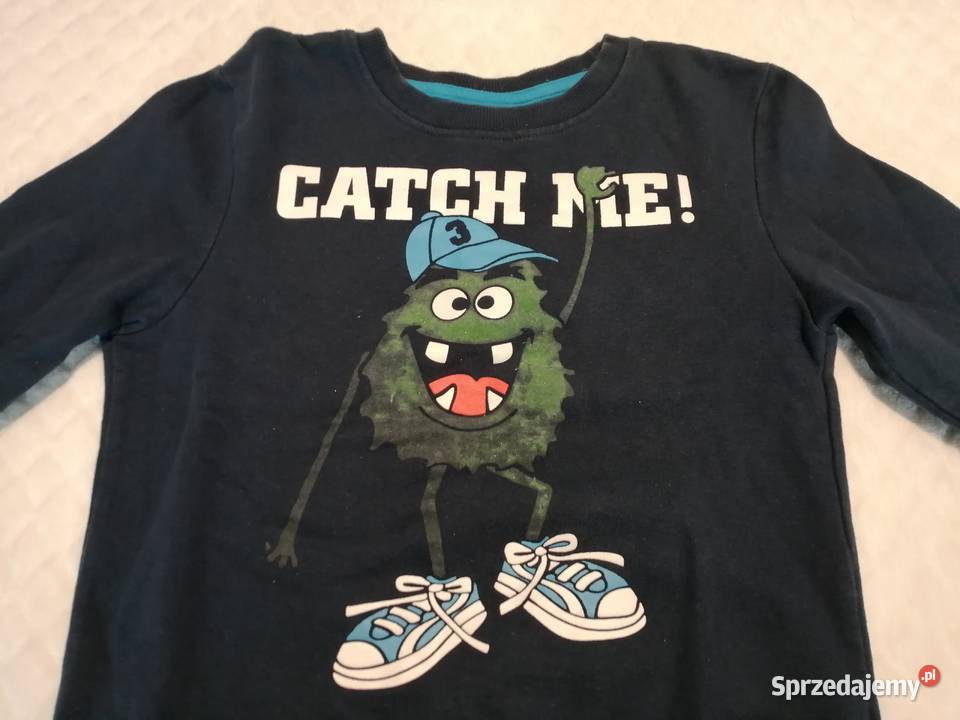 Bluzka długi rękaw chłopięca wirus 110116 Kids Czeladź