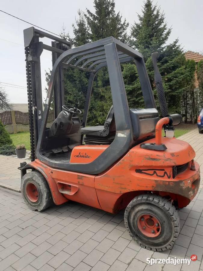 Wózek widłowy Linde H25 Diesel małopolskie Miechów