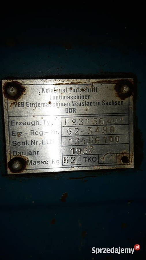 glebogryzarka Fortschritt traktorek dzik ciągnik mazowieckie Garwolin