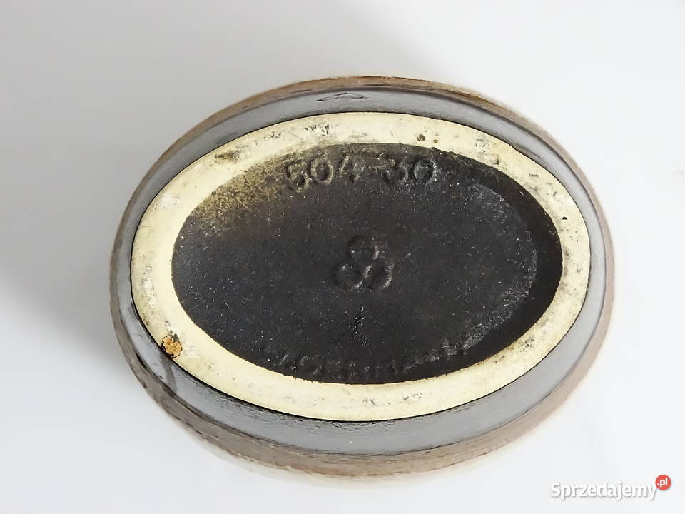 Wazon ceramiczny artystyczny ręcznie szkliwiony Biłgoraj