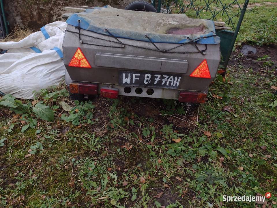 Przyczepa przyczepka Niemiecka oryginalna lekka Rząśnik