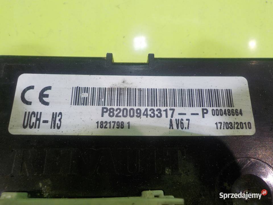 RENAULT TRAFIC II LIFT 10r VAN modul sterownik Suków sprzedam