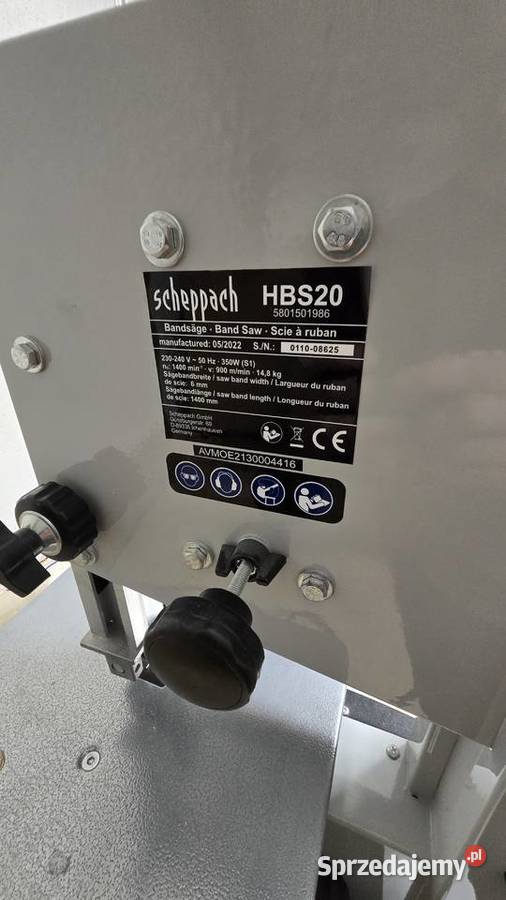 Piła taśmowa Scheppach HBS 20 Black Edition 350