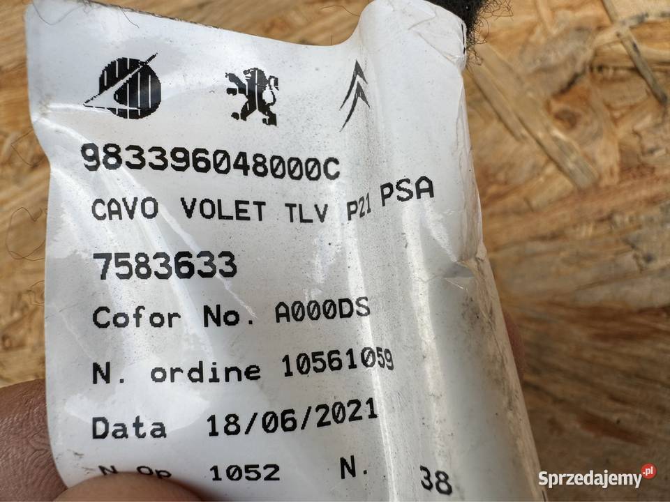 Trzecie światło stopu dodatkowe stop peugeot 207 Sieraków