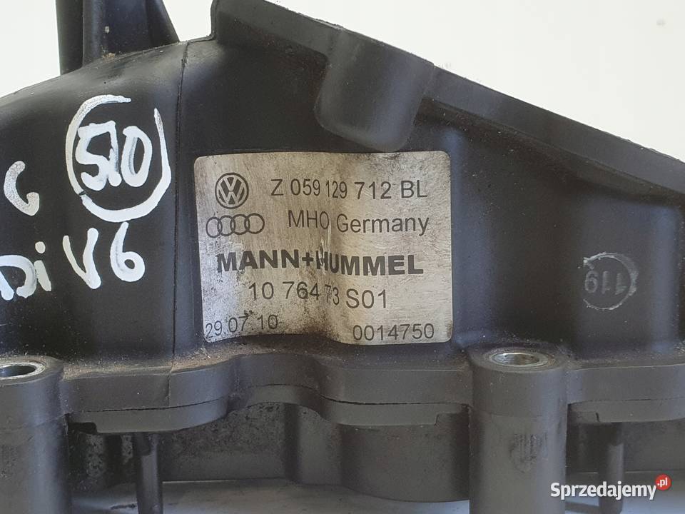 Audi A6 C6 27 TDI KOLEKTOR SSĄCY dolotowy osobowe
