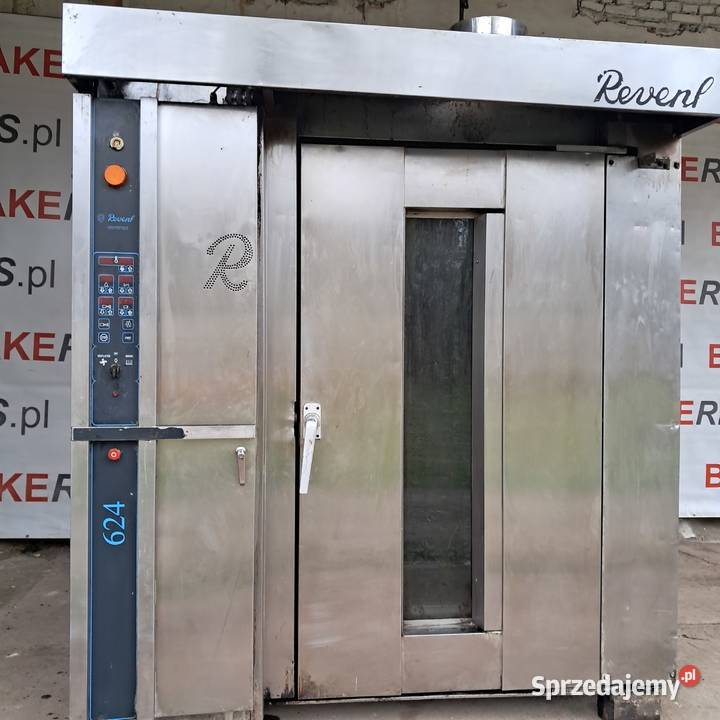Piec wózkowy obrotowy Revent 60x100 GWARANCJA