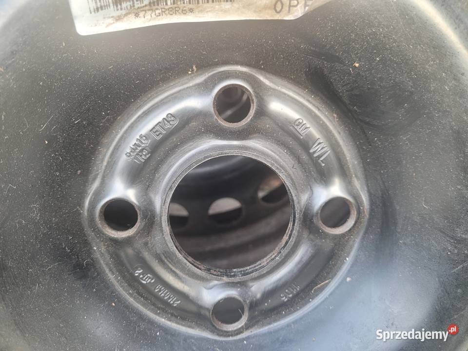 Koła z oponami zimowe OPEL CORSA MERIWA 4x100 Pińczów sprzedam