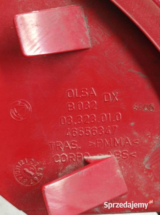 LAMPA TYŁ KOMPLET Alfa Romeo 147 I 20002010