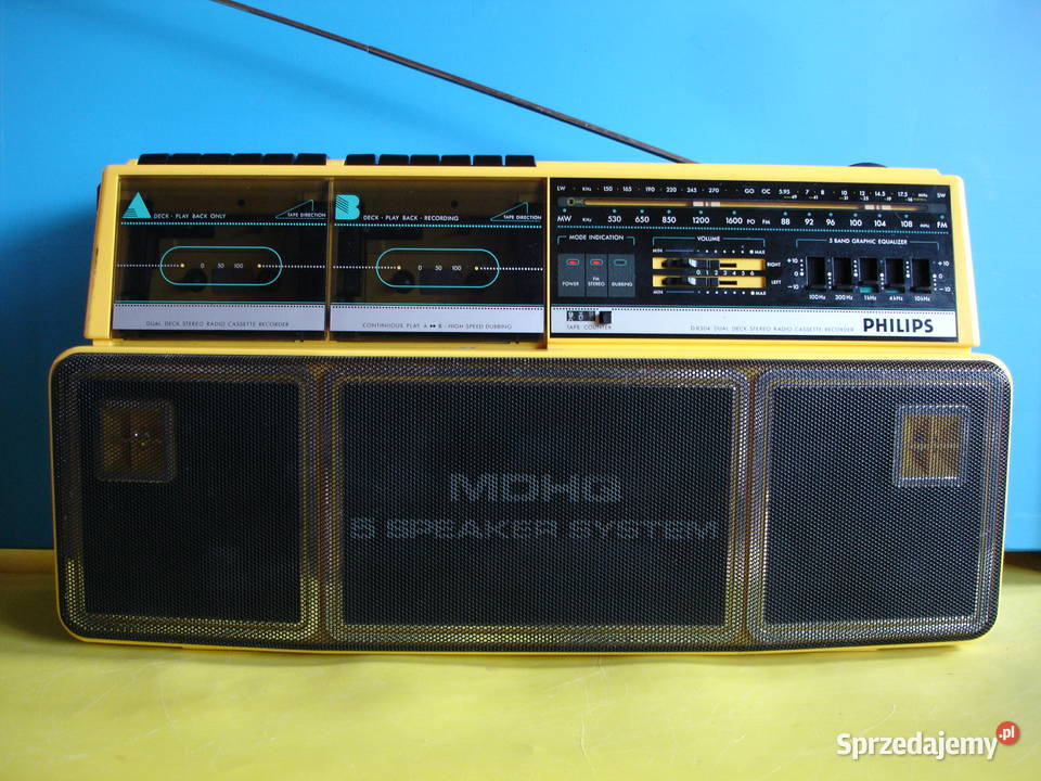 Radiomagnetofon PHILIPS D8304 Pozostałe Zielona Góra