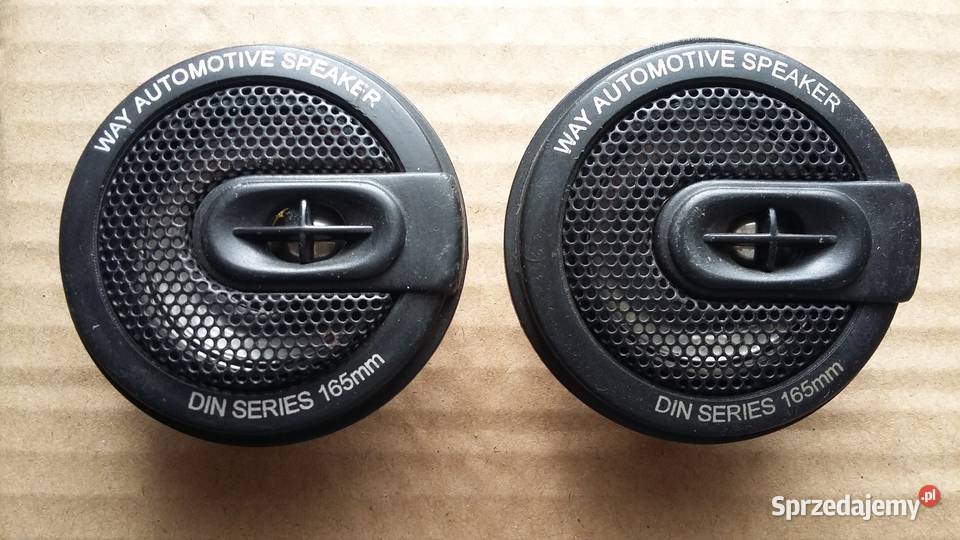 Głośniki wysokotonowe tweetery 2 z ładnymi sprzedam