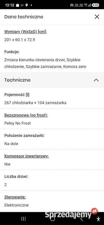 Lodówka Whirpool 201 Radziszów sprzedam