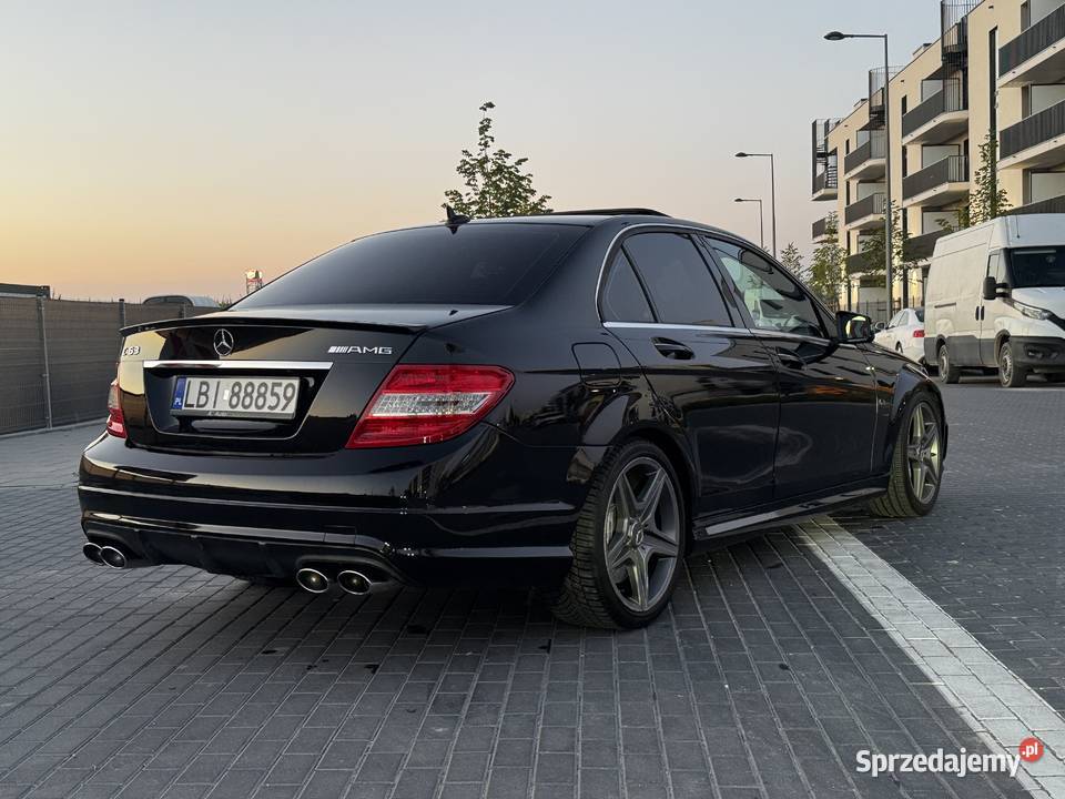 C63 AMG W204 62 V8 457 167 Szklany Dach Kamera