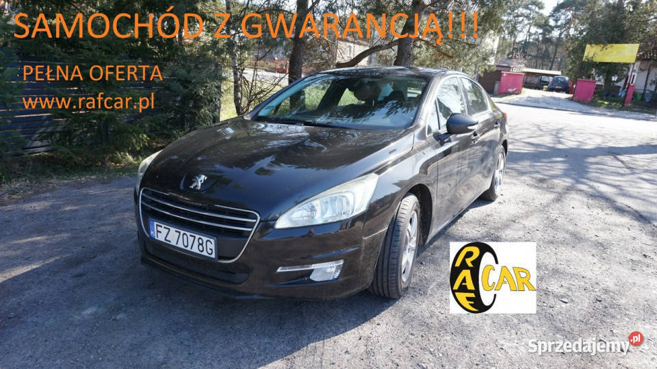 Peugeot 508 zarejestrowany ubezpieczony centralny zamek Zielona Góra