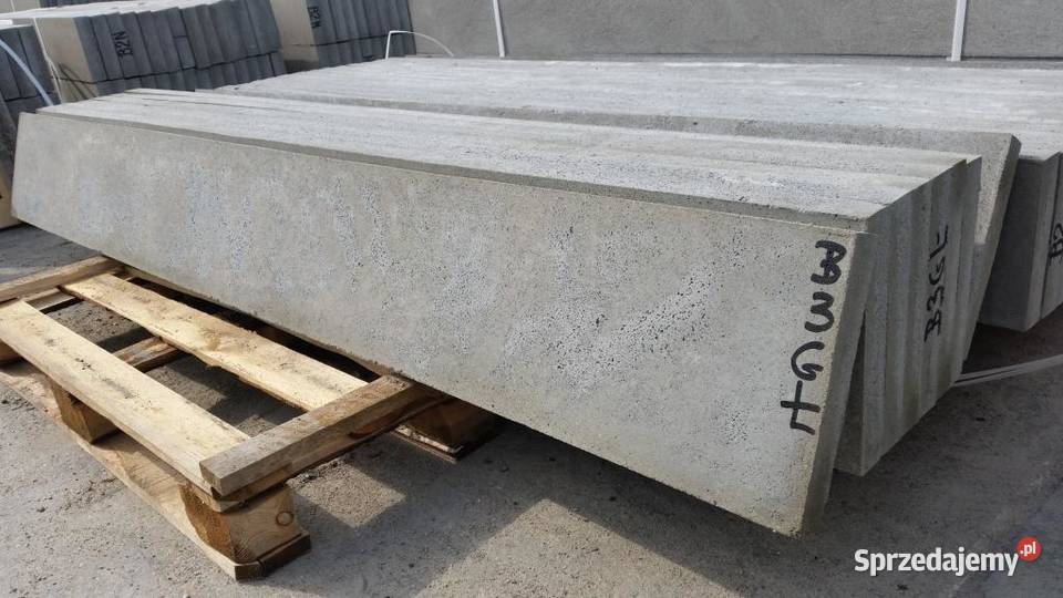 Podmurówka betonowa zbrojona w komplecie z łącznikiem 30cm