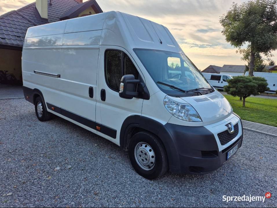 Peugeot Boxer L4H3 Z Niemiec Gwarancja Przebiegu furgon Peugeot lubelskie Kazimierz Dolny