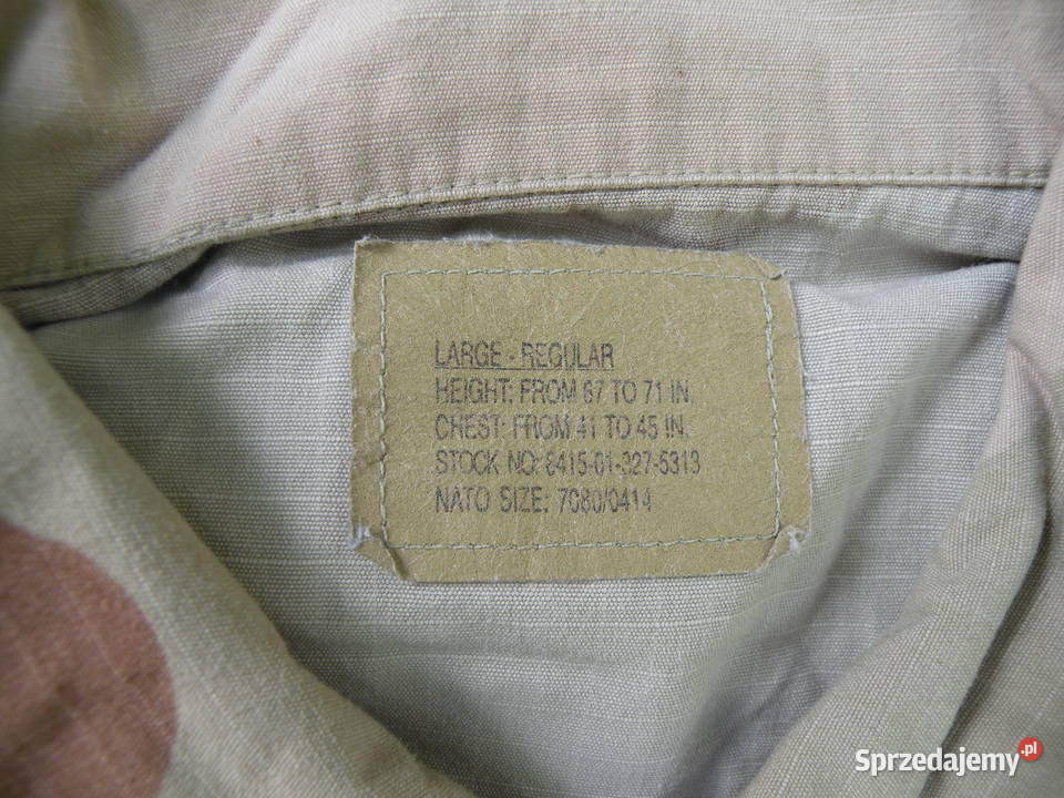 Bluza bdu 3 color large regular ripstop Wrocław sprzedam