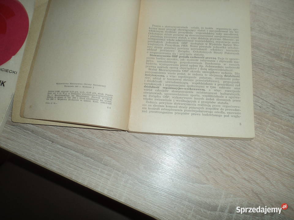 Podręcznik naczelnika OSP 1963