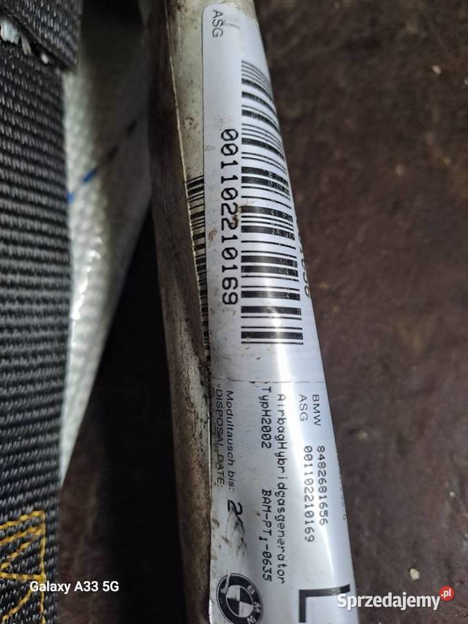 kurtyny airbag i poduszki do bmw e46 cupe osobowe Poduszki powietrzne Wodzisław
