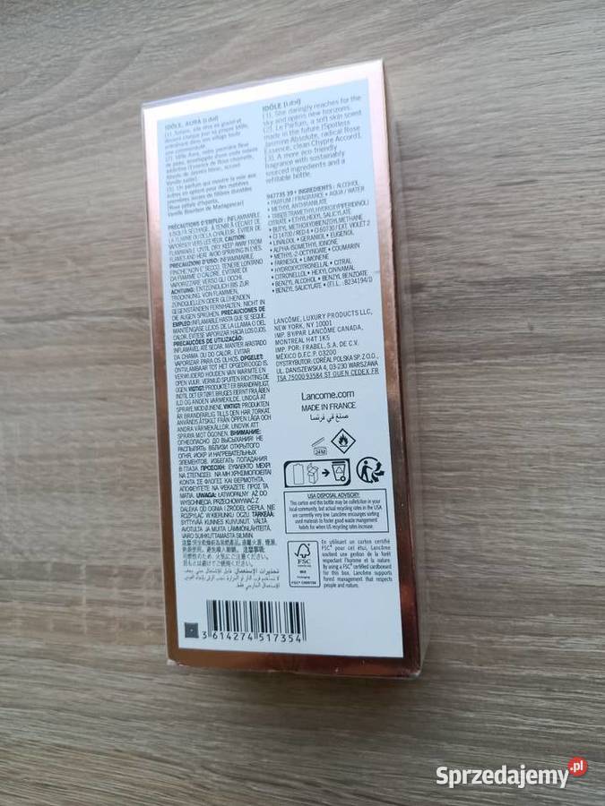 Perfumy damskie Lancme Idle Peach N Roses 75 ml Lancome Białystok sprzedam