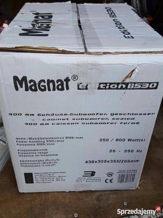 Subwoofer tuba Magnat Edition BS30 nowy Mosina