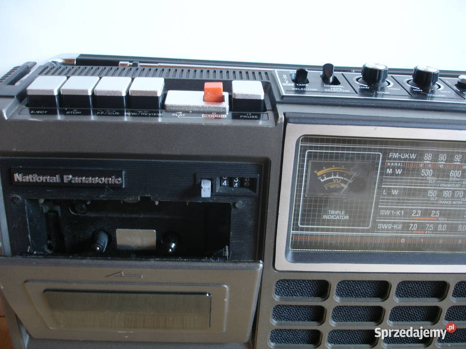 Radiomagnetofon PANASONIC NATIONAL RQ554 lubuskie Zielona Góra sprzedam