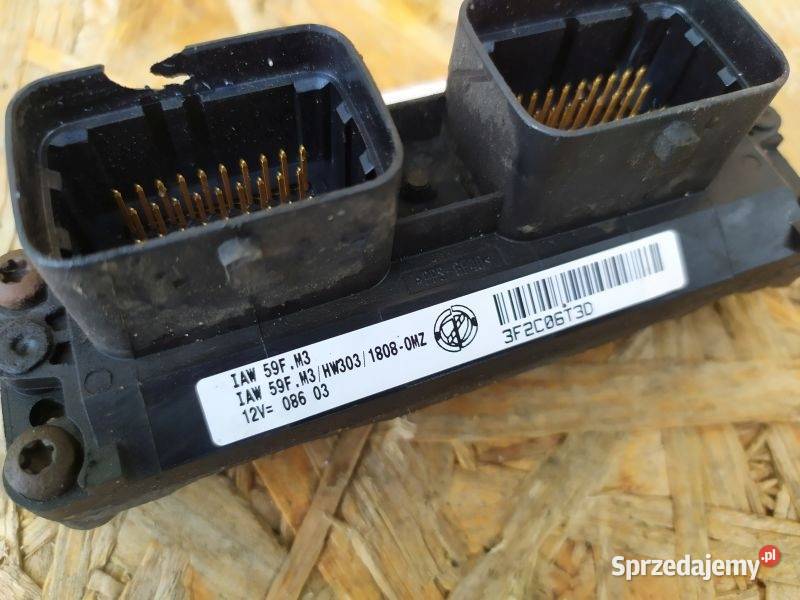 STEROWNIK SILNIKA IAW 59FM3 FIAT PUNTO II 12 Czujniki i sterowniki śląskie Gliwice
