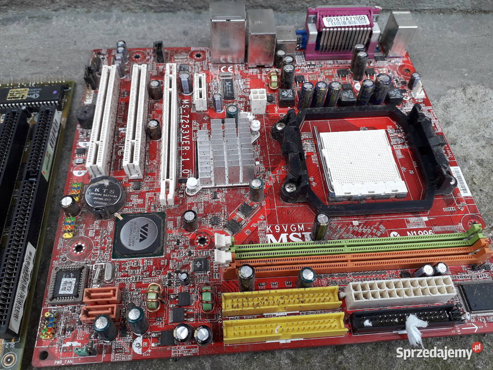 Płyta główna płyta główna komputer pc MSI K9VGM
