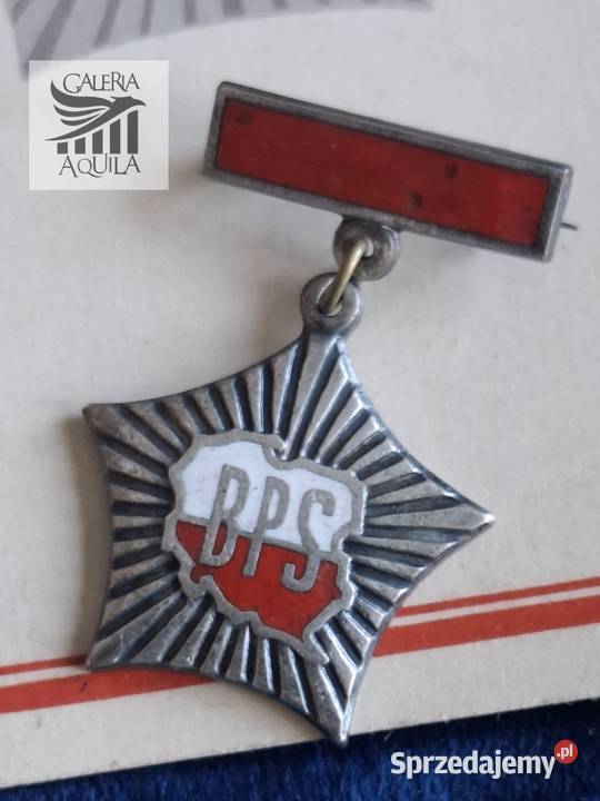 Odznaka Brygady Pracy Socjalistycznej dokument Wejherowo