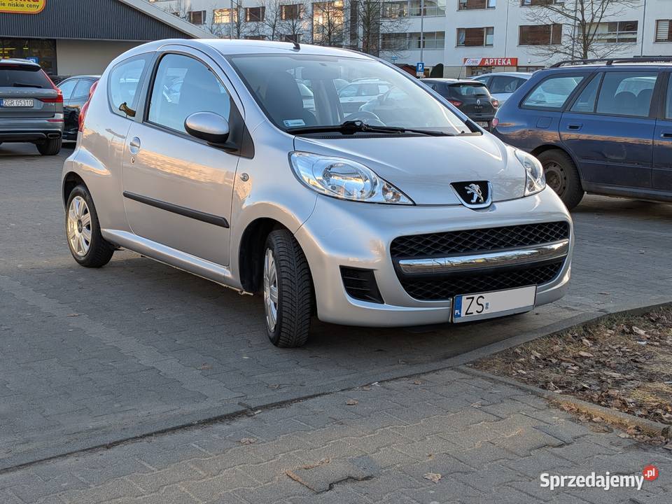 Peugeot 107 10 2009 Salon Polska 2 właściciel Szczecin