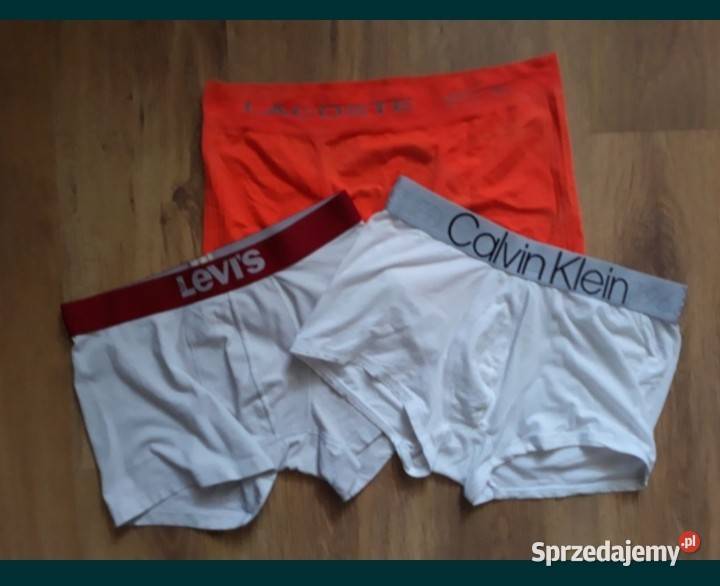 bokserki męskie Levis Lacosta śląskie Sosnowiec sprzedam