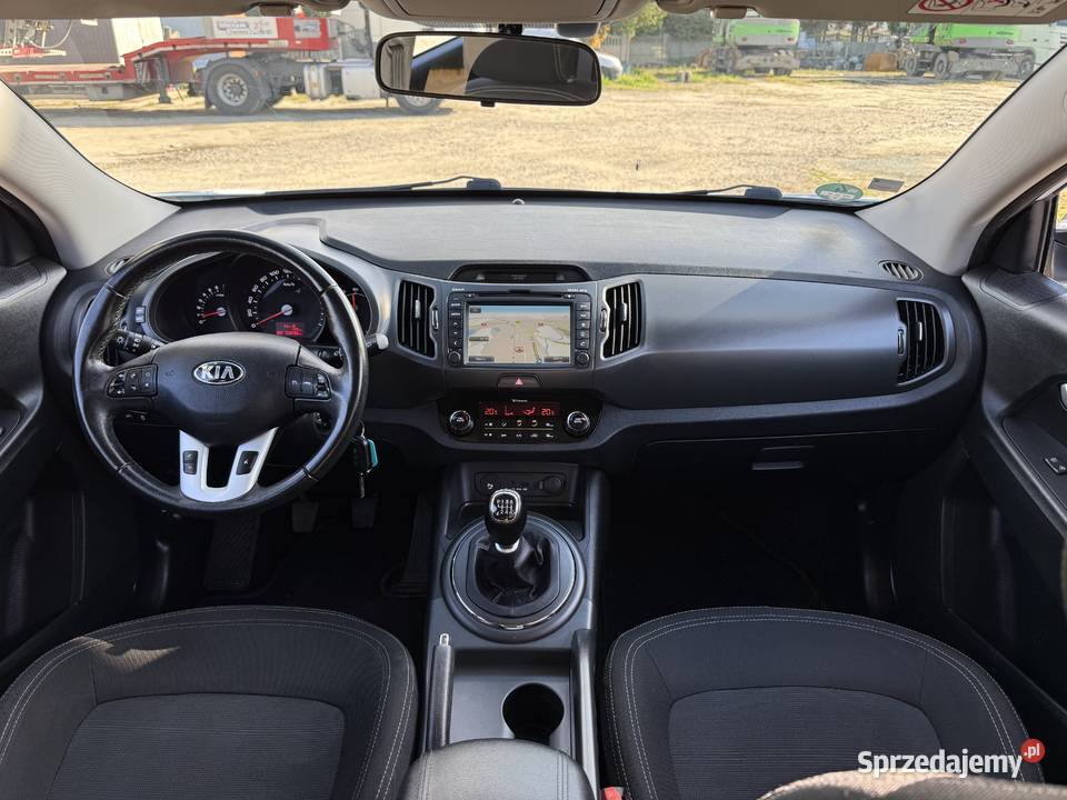 Kia Sportage 16 BENZYNA Klimatronik Nawigacja Rok produkcji 2013 wielkopolskie Konin