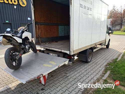 Przeprowadzki transport auto z windą Łódź