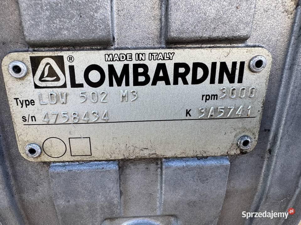 Sinik Lombardini LDW 502 M3 24Tkm Stąporków
