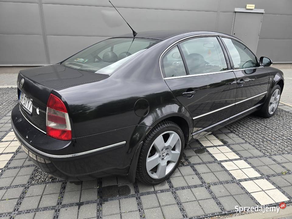 Skoda Superb 2008 20 TDI bogata wersja komputer pokładowy zachodniopomorskie Gryfino