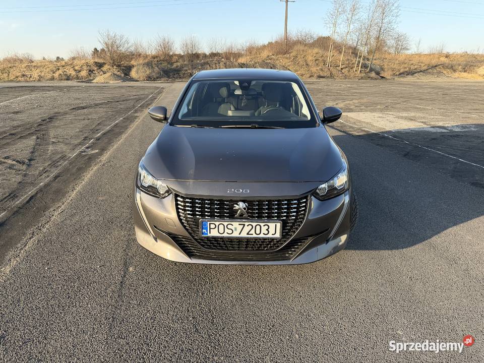 Peugeot 208 II 2021 r 53000 przebiegu gniazdo SD 208 Kalisz
