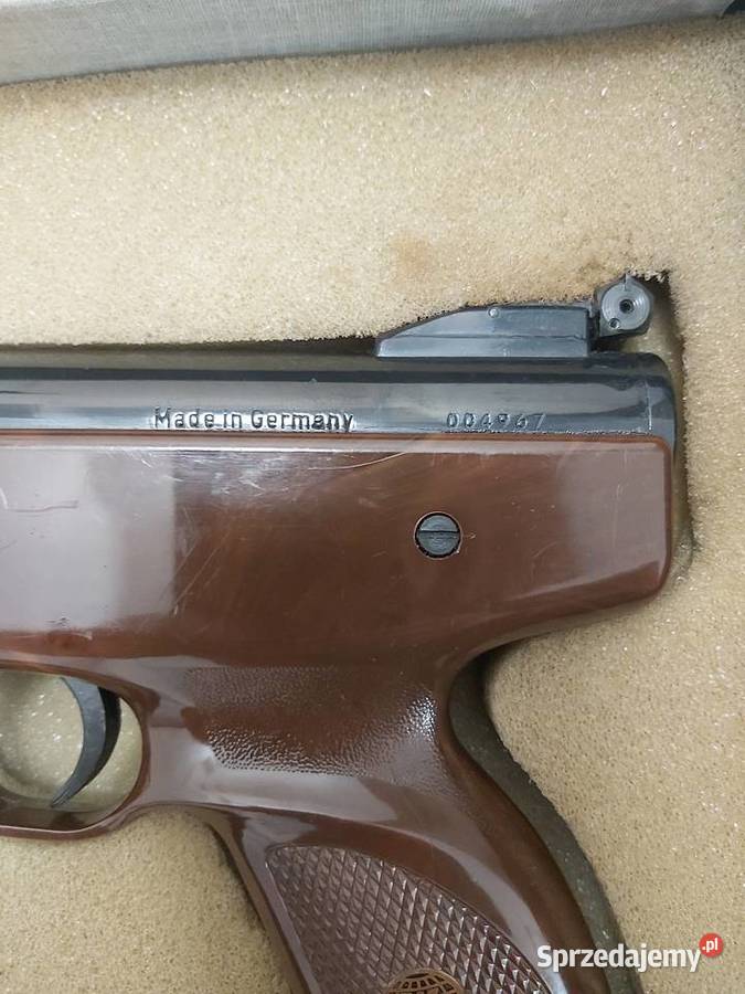 Pistolet Weihrauch HW70 45mm pudełko śrut tarcze Wschowa