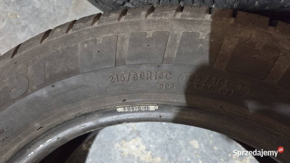 Opony Michelin 215 x 55 x R16 ora 205 x 60 x R16