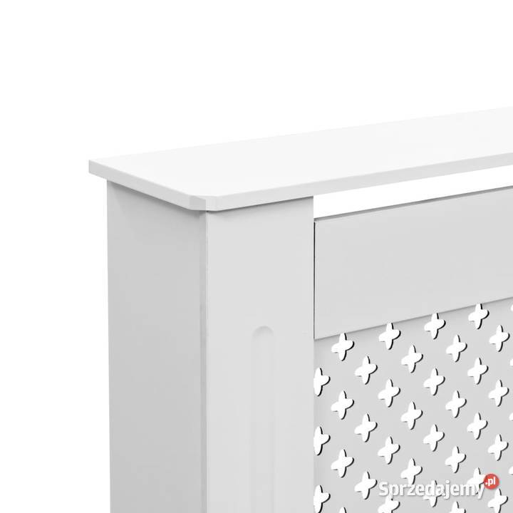 Osłony na kaloryfer 2 białe 112x19x815 MDF Pozostałe mazowieckie Warszawa