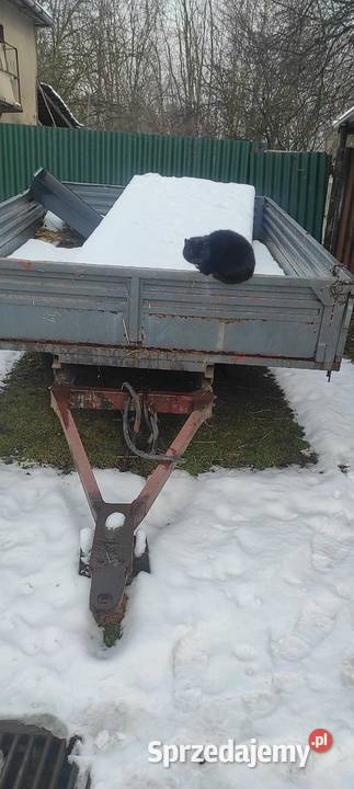 Przyczepa do ciągnika jedno osiowa Jankowice